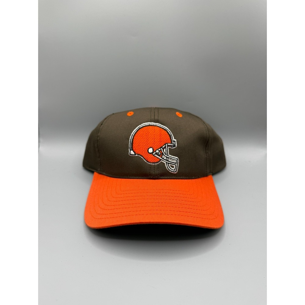 Vintage Cleveland Browns Twins Enterprise Snapback Hat 90s NWT NFL Game Day Cap